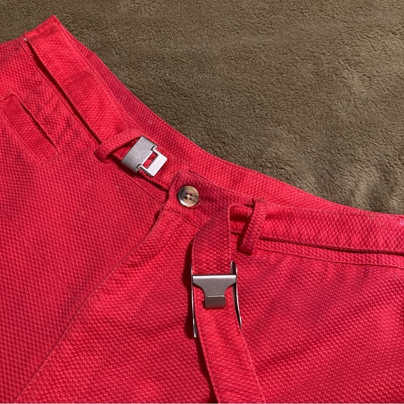 NWOT Vintage Basic Editions Shorts with Attached Belt Size 12 - Picture 3 of 12